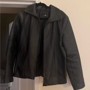 East 5th Classic Black Leather Jacket